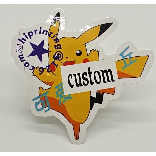 7 style/Self adhesive color printed label stickers custom logo label