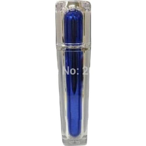 100ML blue Acrylic square shape press pump lotion.emusion bottle,cosmetic container,press pump bottle ,Cosmetic bottle