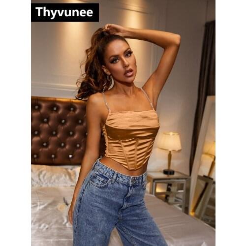 Thyvunee Women's Crop Tops
