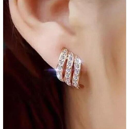 2020 New Women Earrings Korean Fashion Design Wing Earring Womens Simple Elegant Style Bridal Wedding Accessories For Jewelry