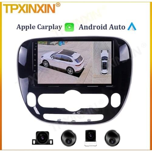 6+128G For Kia Soul 2 2013 - 2019 Android Multimedia Player Radio Support DSP Carplay Auto Stereo WIFI Navigation GPS