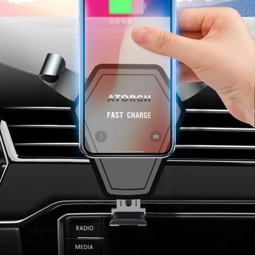 Автомобильные беспроводные зарядки для мобильных телефонов ATORCH China At AliExpress