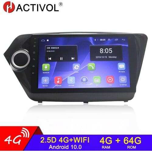 4G+64G 2 din Car Radio car stereo For Kia RIO 3 4 Rio 2010 2011 2012 2013 2014-2018 android Car radio bluetooth auto multimidia