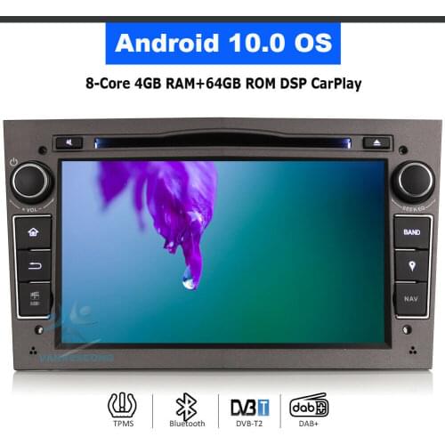 7"Android 10.0 Car Stereo Radio WIFI Bluetooth GPS SAT Navi for Opel VAUXHALL Corsa C/D Meriva Signum Vivaro Astra Antara Vectra