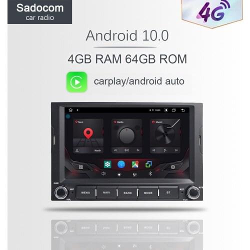 Carplay DSP 4G LTE Android 10.0 4G 64GB Car DVD Player GPS autoradio For PEUGEOT 3008 5008 Partner CITROEN Berlingo 2010-2016