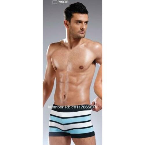 Seamless underwear men boxer