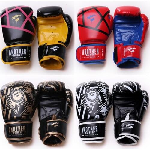 Boxing Gloves Kids AdultTraining Fighting Gloves Muay Thai Sparring Punching Kickboxing Breathable PU Gloves Mitts