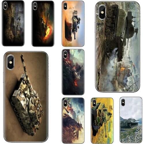 For Xiaomi Redmi 2 S2 3 3S 4 4A 5 5A 5 6 6A 7A 9 9T 9C 9A Pro Pocophone F1 Case Print-POSTER-C-Incredible-Battle-Tank