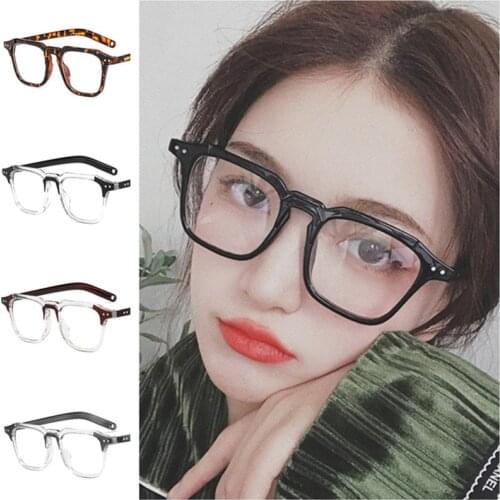 Fashion Anti-Blue Eyeglasses Women & Men Optical Eyewear Unisex Retro Rice Nails Spectacles Myopia Glasses Frames