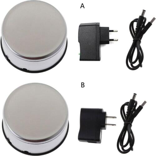 Jewelry Display Stand Jade Bracelet Pendant Bracelet Automatic Rotating Table Mobile Phone Counter Electric Turntable