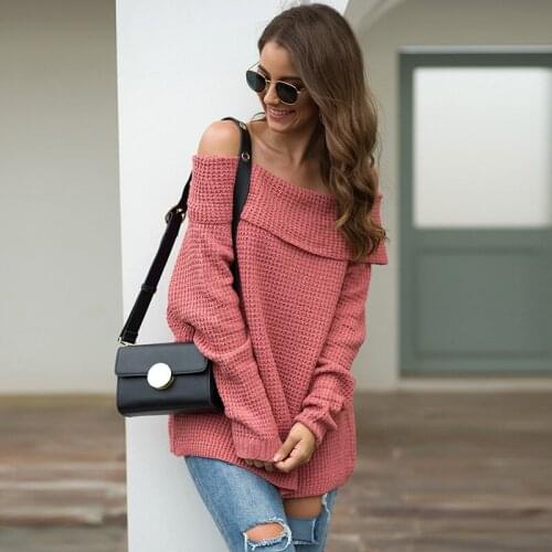 C6New Winter Clothes Women Popular Fashion ladies Sweaters Plus Size Sweater Female Knitted Sweater Outwear Jumper Quality