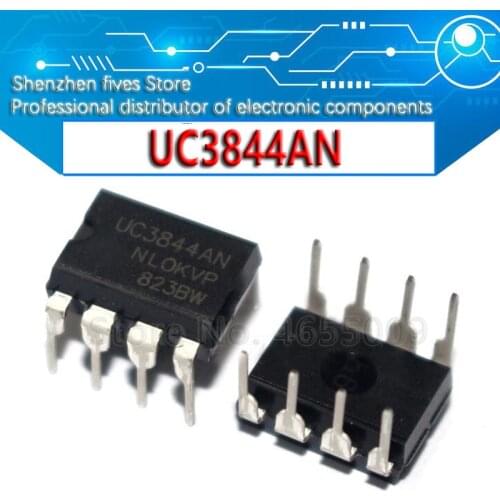 10PCS UC3844AN UC3845AN UC3842AN UC3843AN DIP-8 UC3844 UC3845 UC3842 UC3843 DIP UC3842BN UC3843BN UC3844BN UC3845BN