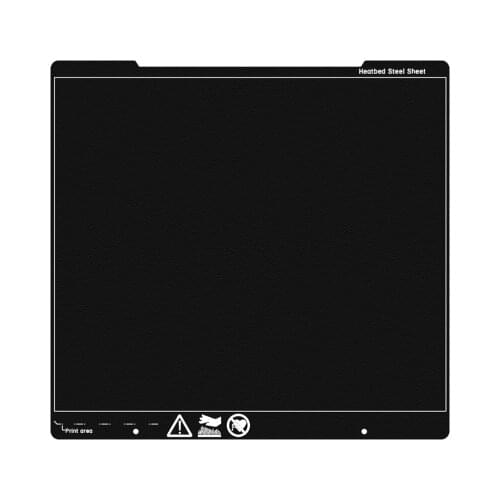 254*241mm Spring Steel Sheet Platform Plate + MK3 Heatbed Sticker PEI Printing Build 3D Printer Parts For I3 MK3 Printer Hotbed