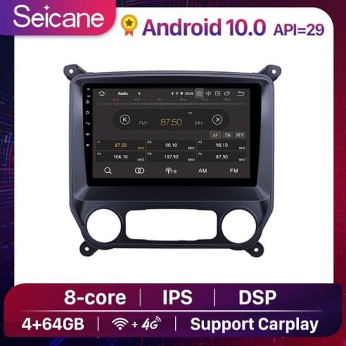 Seicane Android 10.0 For Fiat Ducato 2008-2015 Citroen Jumper Peugeot Boxer car Radio GPS Car Multimedia player support CarPlay