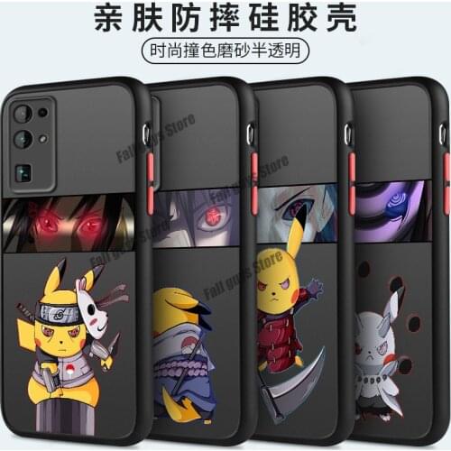 For Huawei Honor 30/30S/30PRO Cases Cute Pikachu Case 5m Anti-drop All-inclusive Lens Silicone HD Printing Phone Accessories