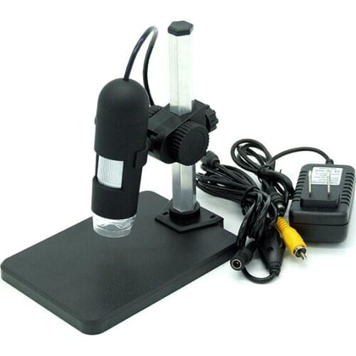 New Model New Design 1-50X/800X AV Digital Microscope CMOS Borescope Suitable For Circuit Board Inspection