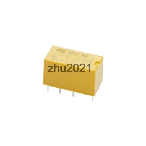 DC 3v/5V/9V/12V/24V Coil DPDT 8 Pin Electromagnetic Relays PCB Type HK19F 2NO 2NC