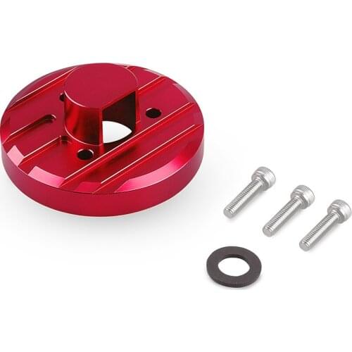 Car Red Aluminum Alloy Replacement Antenna Base For Jeep Wrangler JK/JL 2007-2017 Decoration Cover Trim Car Exterior Accessories