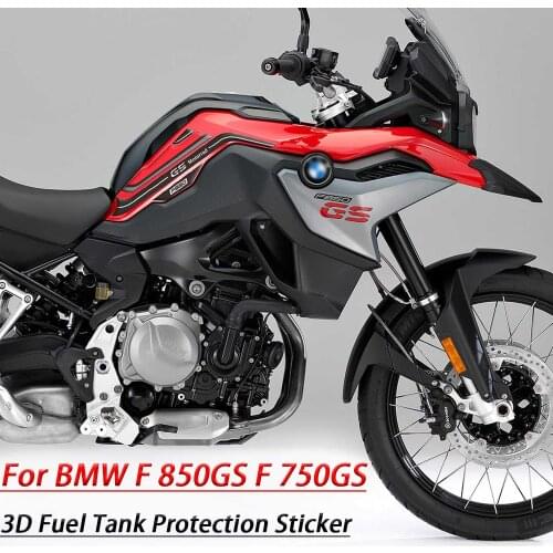 For BMW F850 GS f850gs F750 GS f750gs stickers 2018-2020 motorcycle accessories 3D fuel tank side protection sticker