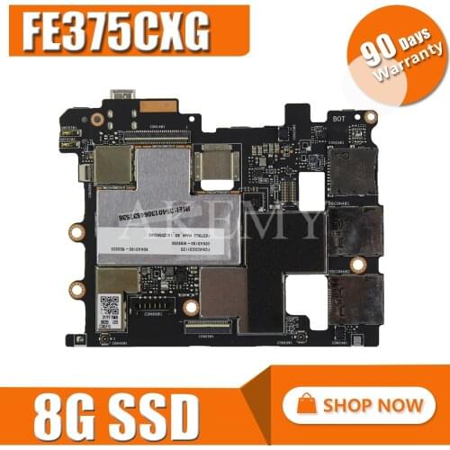 New! original For Asus Fonepad 7 FE375CXG FE375CG FE375C Tablets Laptop motherboard Mainboard logic board W/ 8G SSD