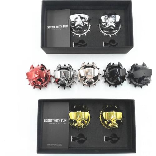 Air Freshener Car Perfume Diffuser Car Fragrance Flavoring Decoration Bulldog Car Air Fresheners