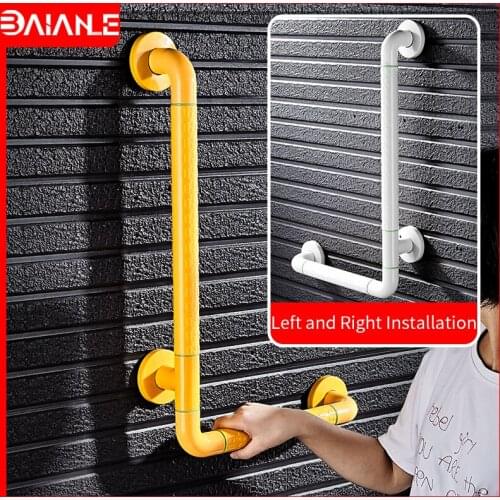 Bathroom Handrail Bathtub Anti-slip Safety Handle Wall Mounted Stainless Steel Bathroom Shower Grab Bars for Elderly Disabled