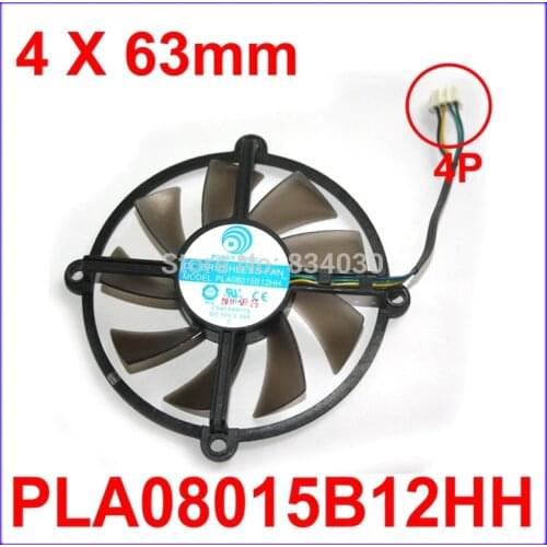 Power Logic 85 MM DC Brushless 2 Kugellager 12 V 0,35A 4 Pin Kuhler Lufter Ersatz Fur Galaxy GTS 250 450 Grafikkarte Fans