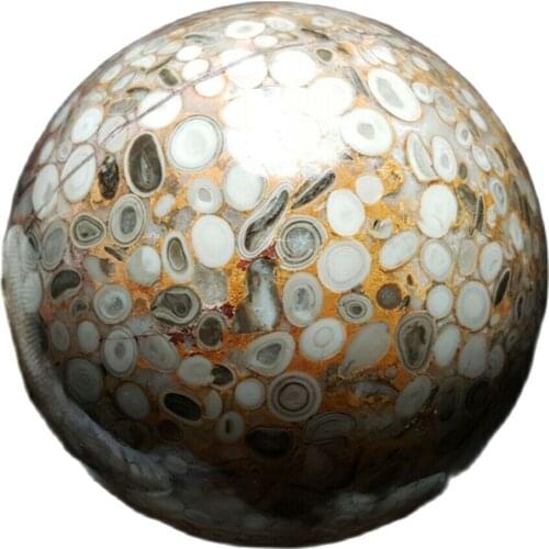 Natural Marine jasper ecological crystal ball