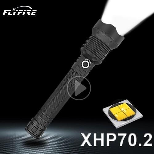 400000lm xhp70.2 most powerful led flashlight torch rechargeable usb cree xhp70 handlight xhp50 hunting light 18650 26650 XLamp