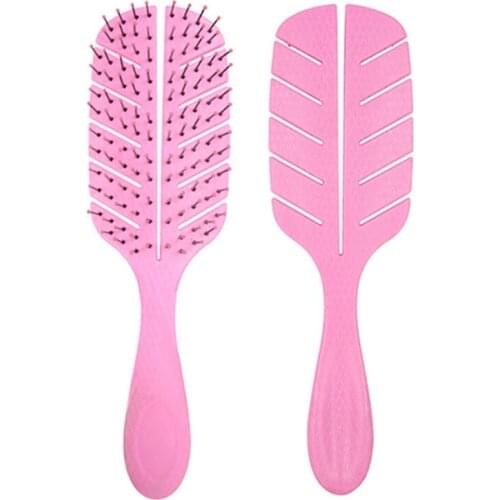Paddle Hair Brushes Hollow Out Wet Dry Detangling Scalp Massage Comb for Long Short Hair