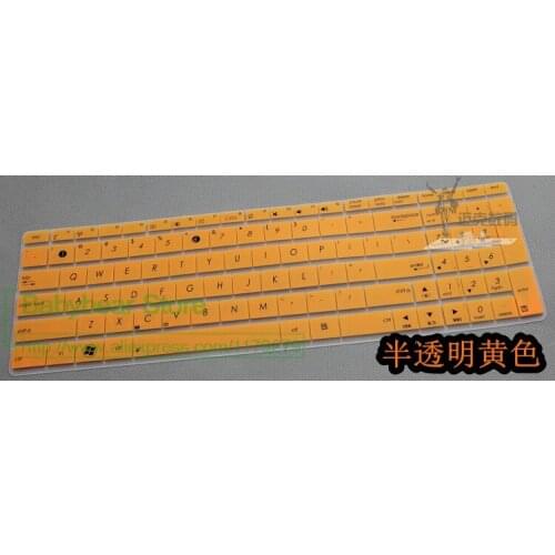 For Asus N51 K50 K51 N61VG M60 F61 X66 K70 K53 Laptop Accessory Silicone Laptop Notebook Keyboard Cover skin Protector