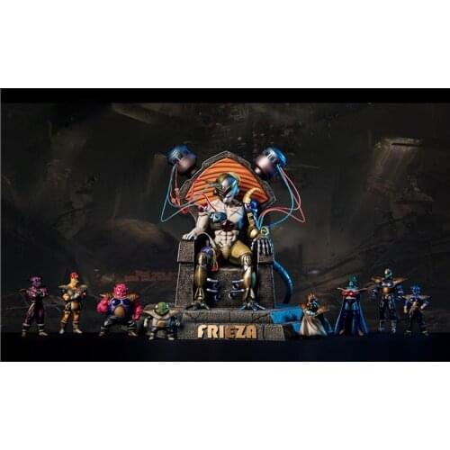 GK Resin Statue 1/6 Mechanical Friezaa Sitting Posture Limited HandMade Size:28*29*28CM
