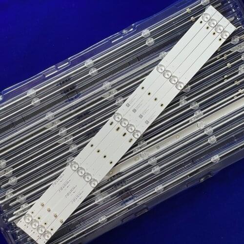 580mm LED Backlight strip 5 lamps For 32'' LCD TV MS-L1598 V1 32DN 2*5_3030_300MA_30V 6V/LED