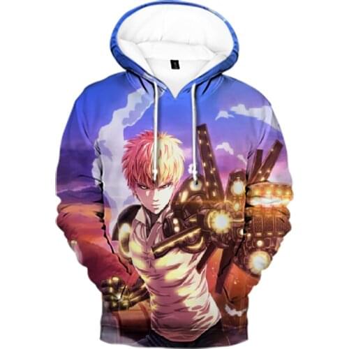 One Punch Man 3D Print Hoodies Sweatshrits Men Women Kids Spring Autumn Harajuku Sportswear Fashion Comic One Punch Man Tops