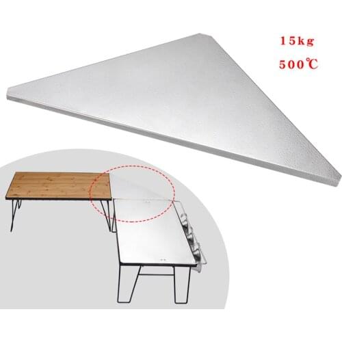 Stainless Steel Triangular Desk Top Plate Multi-purpose Table Accessories Auxiliary Tray Mounting Plate Desktop