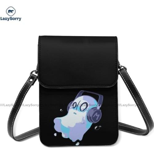 Undertale Shoulder Bag Gift Reusable Mobile Phone Bag Leather Streetwear Woman Bags