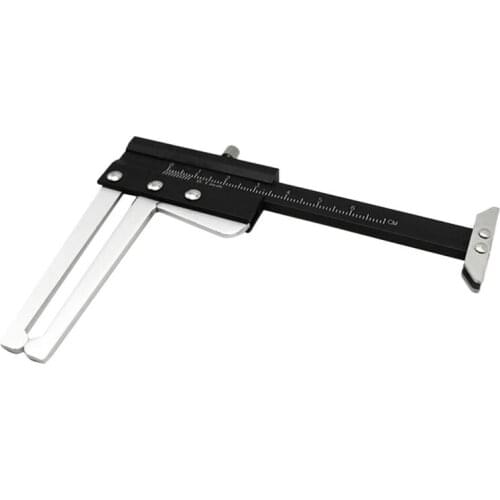 Aluminum Tyre Tire Tread Depth Gauge Brake Caliper Thickness Disc 0-60mm Meter Measurer Tool Thickness Test Tool