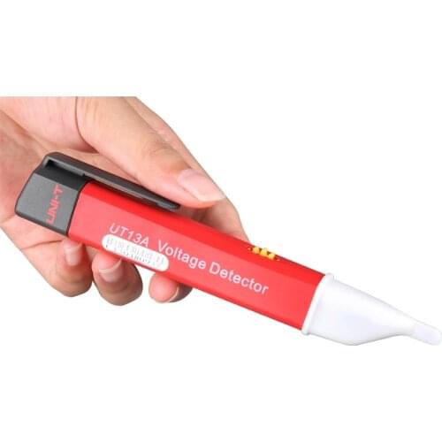 UNI-T AC Voltage Detectors non-contact electroscope Pen Meter Mini Sensor Tester Stick Sensitivity Adjustable Electric Indicator