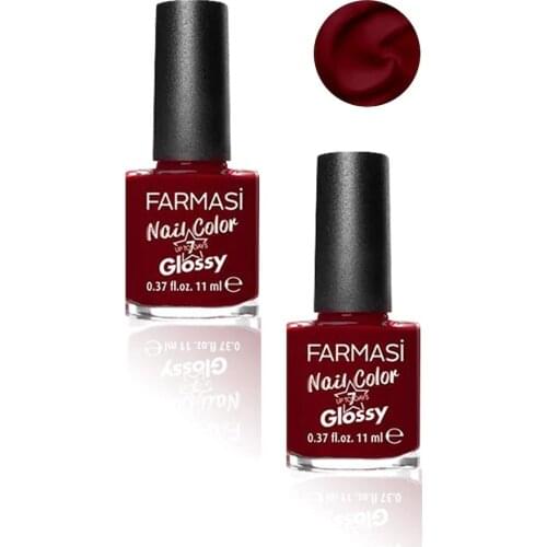 Farmasi Classic Nail Polish Cherry Jam-11ml 2 PCs 412854654