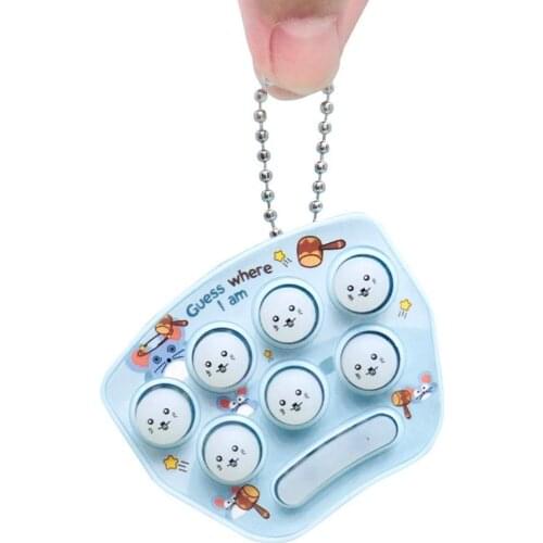 Hamster Toy Puzzle Game Interactive Mini Game Console Memory Training Machine Kids Children Educational Montessori Toys