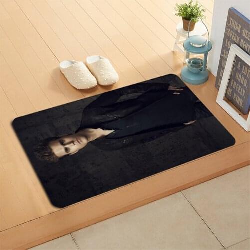 New Arrival Paul Wesley Doormat Home Mat Machine Made Anti Slip Carpet Living Room/Hallway Bath Mat Christmas Gift 9-2