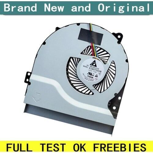 New laptop CPU cooling fan Cooler for Asus X550V X550C X550VC X450CA X450V X450C R510C A450C K552V A550V MF75070V1-C090-S9A