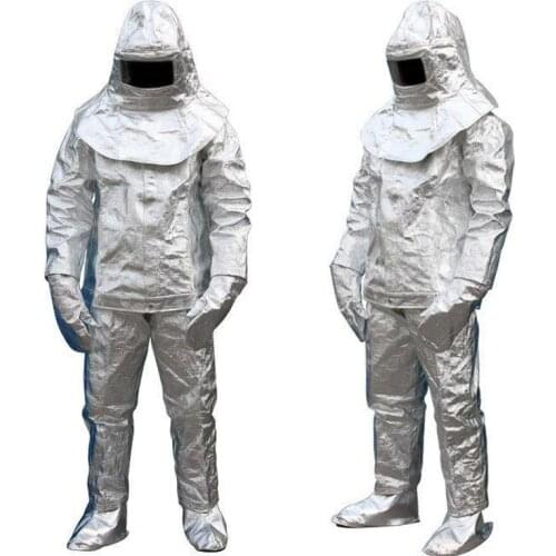 Fire Insulation Suit 500 °C HighTemperature Anti-scalding Radiation Protective Cloth Protective Insulated Fire-proof Suit DFH001