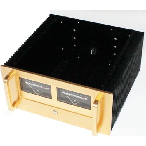 412*430*200MM All Aluminum DIY Amplifier chasiss Box Enclosure WA133 Class A Pure Rear Stage Amplifier Case housing