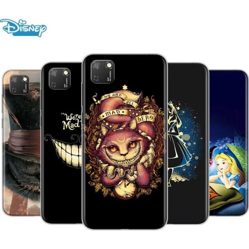 Transparent Cover Disney Alice in Wonderland For Honor 9 9S 9A 9C 9X 9N 9i V9 10 10i 10X X10 Lite Pro Shockproof Phone Case