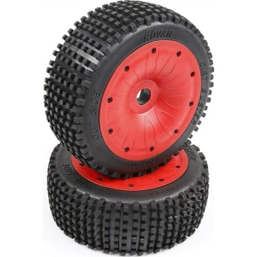 Rc Buggy Truck On Road Tires 2Pcs Fit For 1/5 Scale LOSI 5IVE-T ROVAN LT SLT V5 Nitro Gasoline Toys Model Car