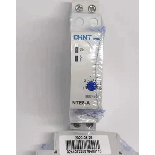 Din Rail Time Relay DC24V NTE8-10A 120A 480A 10S 120S 480S Disconnection Power Faliure Power Off Delay Relay