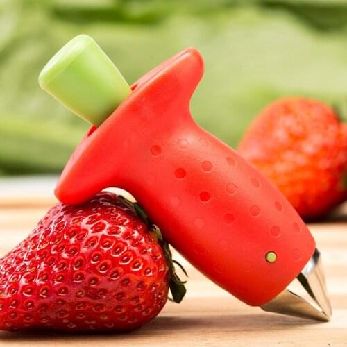 Strawberries Tomato Stalks Separator Creative Household Fruit Vegetable Gadgets Device Remover Slicer Portable Kitchenware Tool