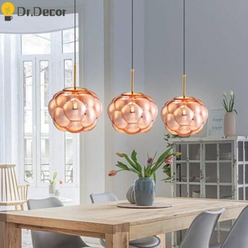 Modern Cloud Glass Pendant Lights Lighting Dinning Room Restaurant Pendant Lamp Nordic LED Hanging Lamps Kitchen Light Fixtures