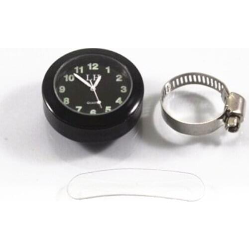 Universal 7/8'' - 1" Handlebar Bar Mount Clock ATV Motorcycle For Kawasaki Honda Dio Yamaha Suzuki Ducati